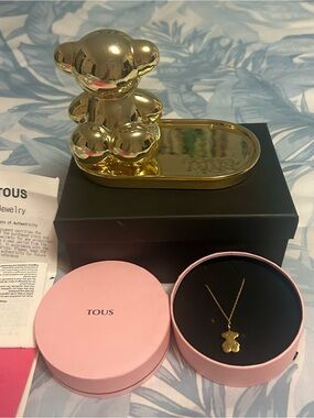 TOUS 18K SOLID GOLD SWEET DOLLS NECKLACE BEAR